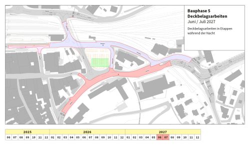 Situationsplan Bauphase 5
