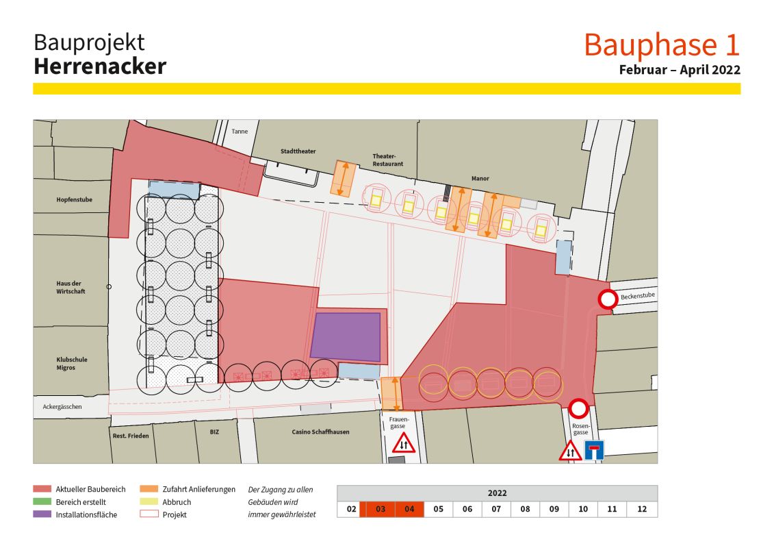 Bauphase 1